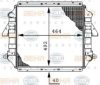 BEHR HELLA SERVICE 8MK 376 706-331 Radiator, engine cooling